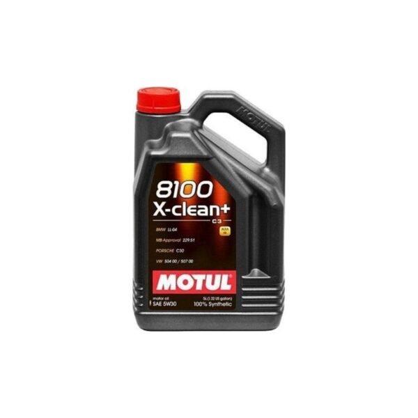 Motul 8100 X-Clean+ 5W-30 - 5 Litre Motor Yağı
