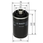 Bosch Audi A4 1.8 Tfsi Motul Eco-Lite 0W-20 Motor Yağı Filtre Seti (2008-2015) 4 Lü - Görsel 3